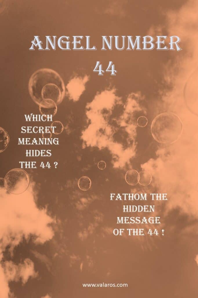 Angel Number 44 And Its Numerology